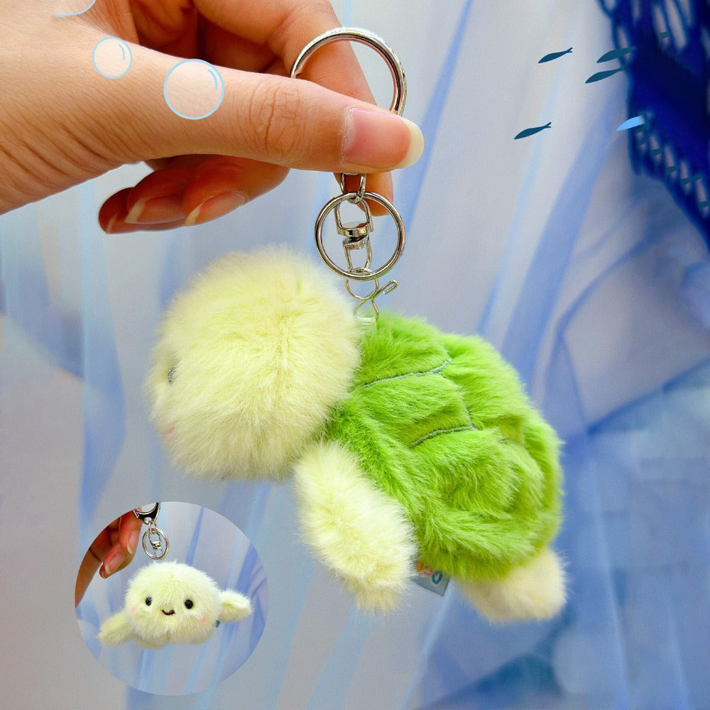 Cute Plush Bunny Purse Charm