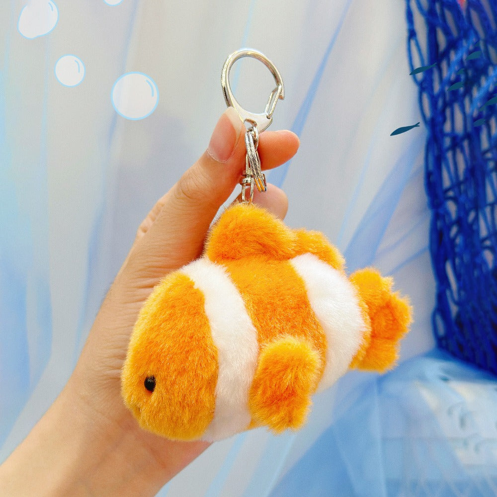 Cute Plush Bunny Purse Charm