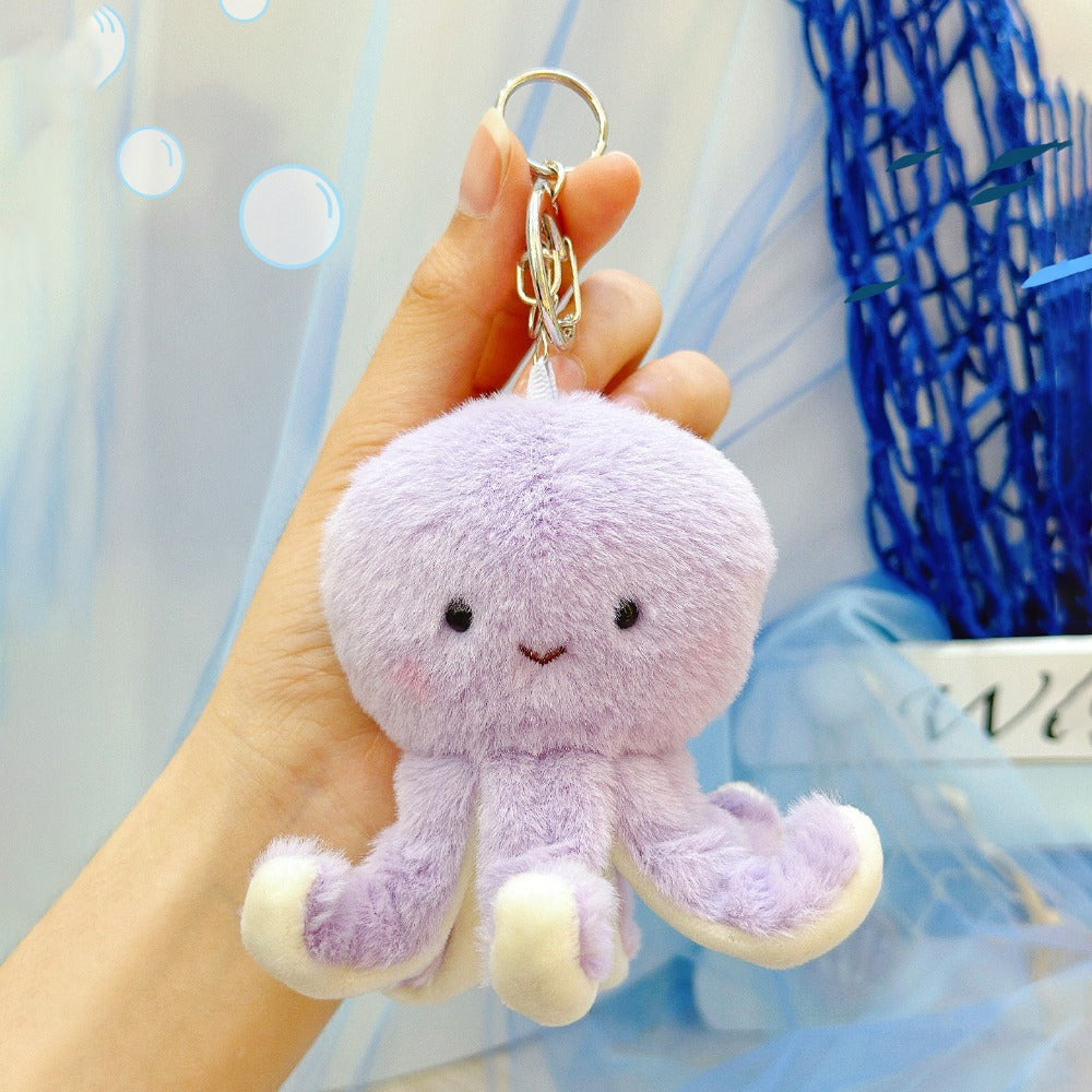 Cute Plush Bunny Purse Charm
